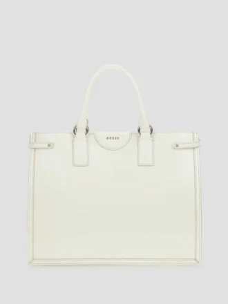 Cabas moyen en cuir Isa Sleek