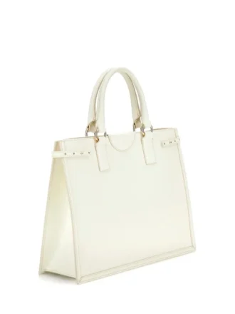Cabas moyen en cuir Isa Sleek