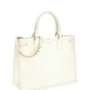 Cabas moyen en cuir Isa Sleek
