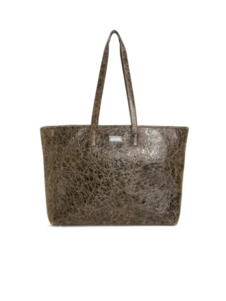 Cabas Serapia en cuir craquelé