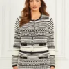 Cardigan Arianna à surpiqûres Cardigan Arianna à surpiqûres