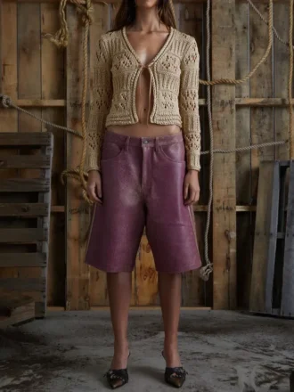 Cardigan au crochet