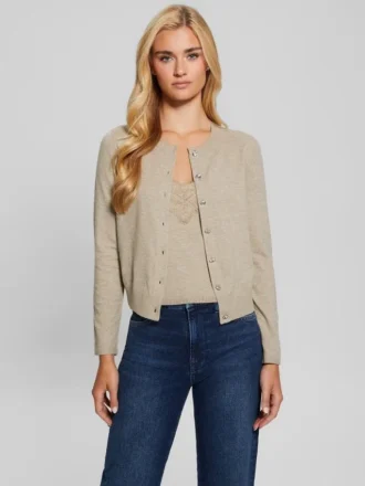 Cardigan à col rond Eco Mena
