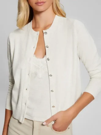 Cardigan à col rond Eco Mena