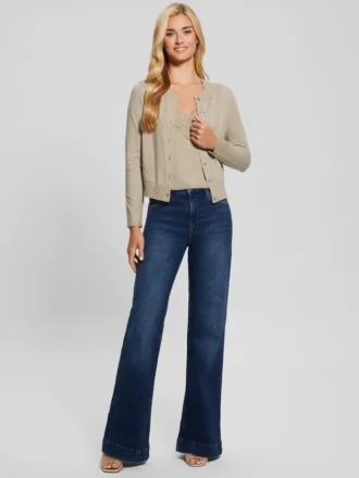 Cardigan à col rond Eco Mena