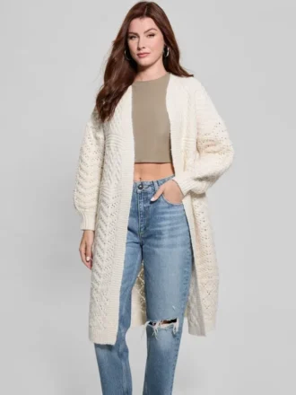 Cardigan Eco Valeria à mailles mélangées