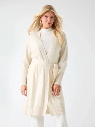 Cardigan Elien en cachemire avec cristaux