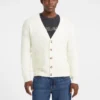 Cardigan en bouclé à col en V Cardigan en bouclé à col en V