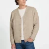 Cardigan en laine mélangée