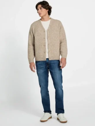 Cardigan en laine mélangée