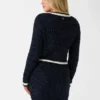 Cardigan en maille texturée