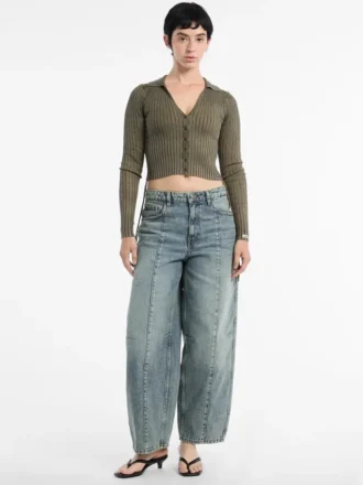 Cardigan froncé à nouer Guess Originals