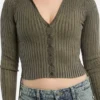 Cardigan froncé à nouer Guess Originals