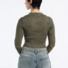 Cardigan froncé à nouer Guess Originals