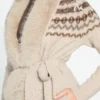 Cardigan long Akilah à bordure en fausse fourrure