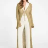 Cardigan long en maille lurex Cardigan long en maille lurex