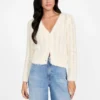 Cardigan à mailles ouvertes Eco Bea