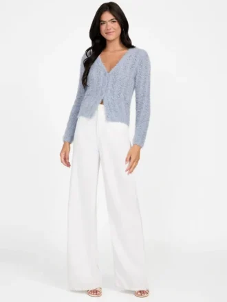 Cardigan à mailles ouvertes Eco Bea