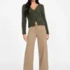 Cardigan à mailles ouvertes Eco Bea