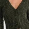 Cardigan à mailles ouvertes Eco Bea