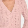 Cardigan à mailles ouvertes Eco Bea