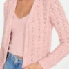 Cardigan à mailles ouvertes Eco Bea