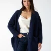 Cardigan Michaela en mélange d’alpaga Cardigan Michaela en mélange d’alpaga