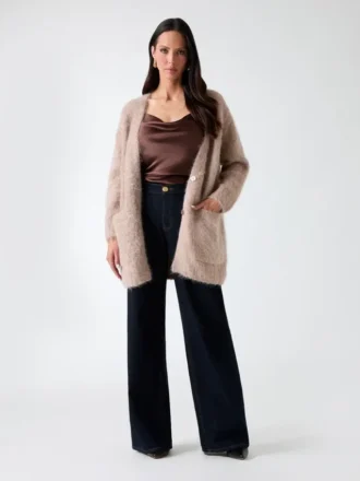 Cardigan Michaela en mélange d&rsquo;alpaga