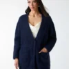 Cardigan Michaela en mélange d’alpaga Cardigan Michaela en mélange d’alpaga