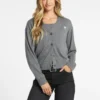 Cardigan Mini Triangle en mélange de soie et de laine Cardigan Mini Triangle en mélange de soie et de laine