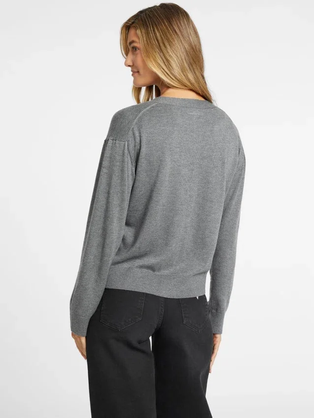 Cardigan Mini Triangle en mélange de soie et de laine Cardigan Mini Triangle en mélange de soie et de laine