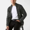Cardigan zippé Austin Slub