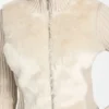 Cardigan zippé en fausse fourrure Eco Mila Cardigan zippé en fausse fourrure Eco Mila