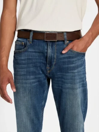 Ceinture à patte de boutonnage