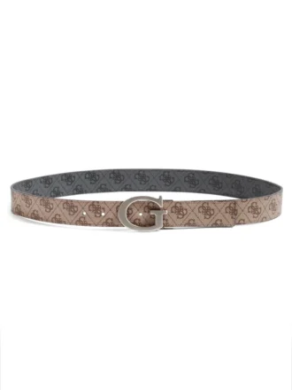 Ceinture réversible avec logo