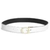 Ceinture réversible à boucle G en strass Ceinture réversible à boucle G en strass