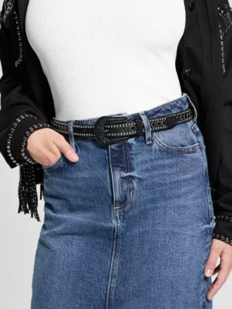 Ceinture Skinny Dakota à strass