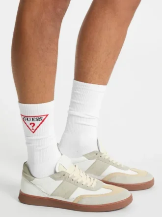 Chaussettes mi-mollet unisexes avec Triangle Logo