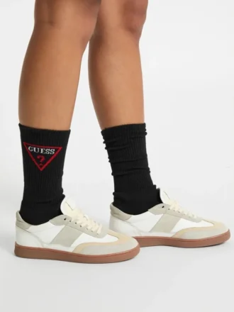 Chaussettes mi-mollet unisexes avec Triangle Logo