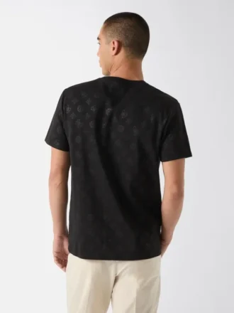 Chemise avec logo en relief