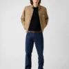 Chemise courte ajustée avec poches