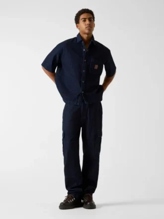 Chemise courte oversize