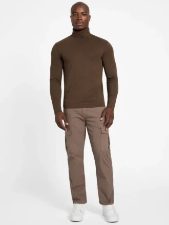 Chemise côtelée en mélange de viscose écologique