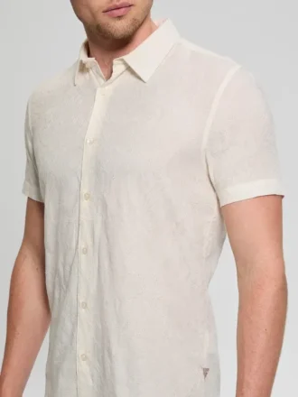 Chemise Davis en jacquard
