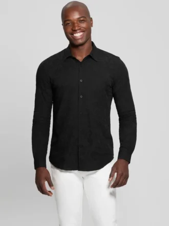 Chemise Davis en jacquard