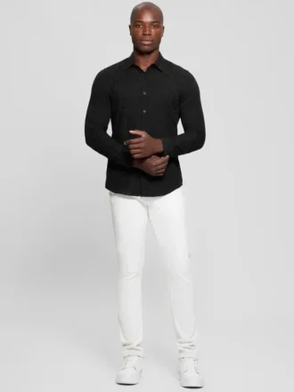Chemise Davis en jacquard