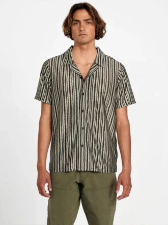 Chemise de vacances à rayures Wyatt
