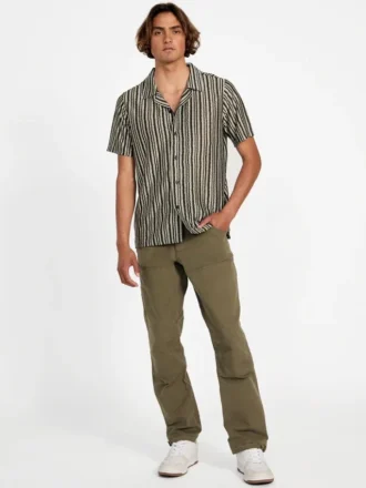 Chemise de vacances à rayures Wyatt