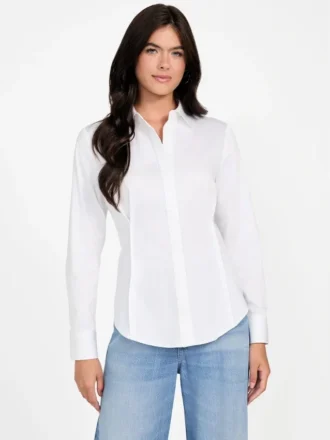 Chemise en coton soyeux Cassidy