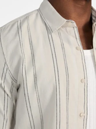 Chemise en lin rayée Eco Harkin